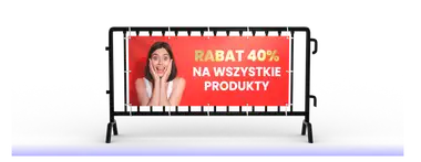 Rabat 40% na wszystkie produkty