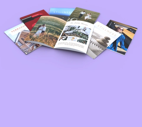 Katalogi i broszury - szyte, klejone oraz spiralowane.