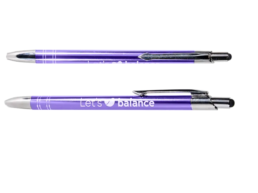 Długopisy metalowe z touch pen