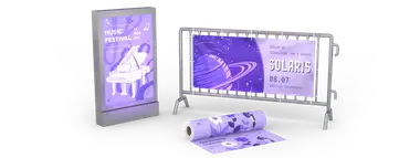 Baner, folia, citylight - druk wielkoformatowy