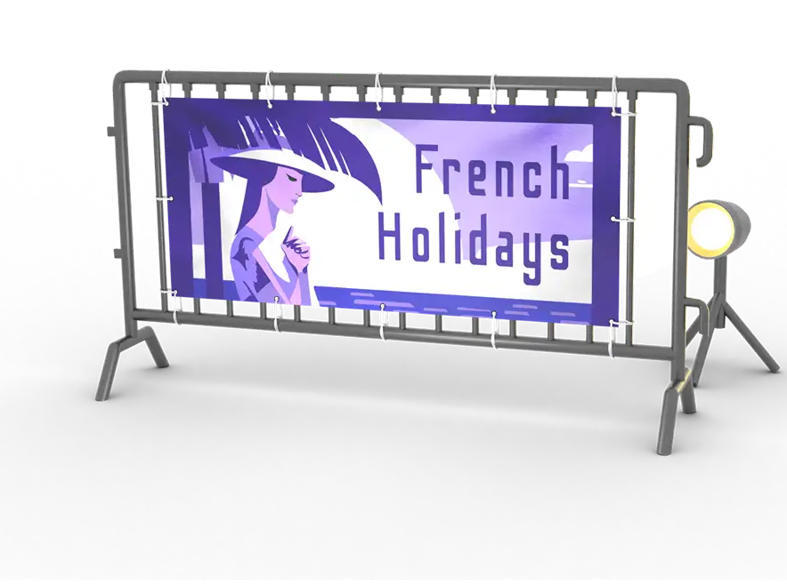 Banery blackout - blokujący światło