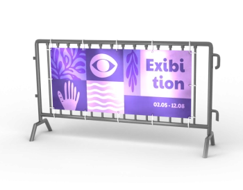 Banery odblaskowe - odbijający światło