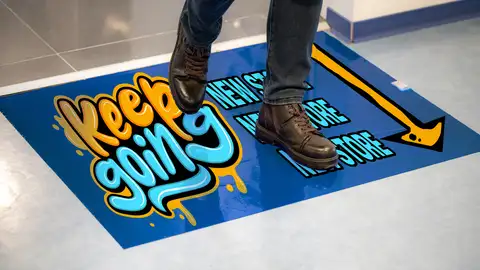 Folie podłogowe - kreacja przestrzeni pod nogami