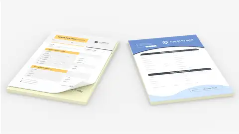 Druki samokopiujące różne