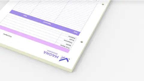 Druki dodatki dziurkowanie