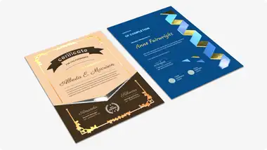 Dyplomy i ceryfikaty Premium - lakier wybiórczy UV + złocenie, srebrzenie 3D