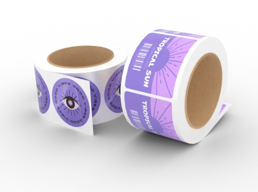 Etykiety na roli - tanie rozwiązanie