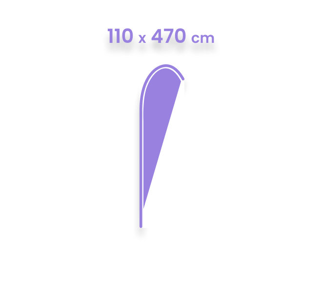 Rozmiar flagi XL