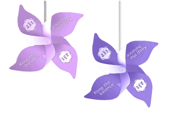 Wiatraczki czteroramienne