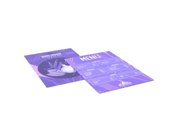 Menu cięte - trwałe