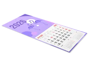 Kalendarze mini z klejonym kalendarium