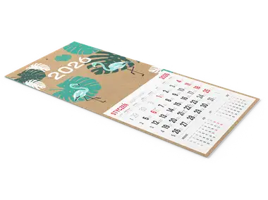 Kalendarze mini z klejonym kalendarium - EKO