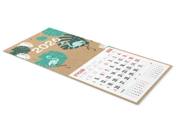 Kalendarze mini z klejonym kalendarium - EKO