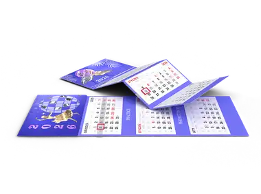 Kalendarze trójdzielne Premium