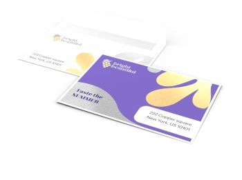 Koperty uszlachetnione ekonomiczne - farbą złotą, srebrną, pigmentową