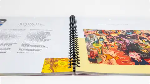 Książki w oprawie miękkiej spiralowanej