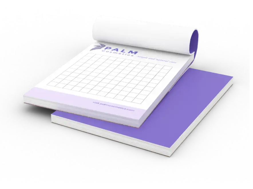 Notesy klejone z okładką - trwałe