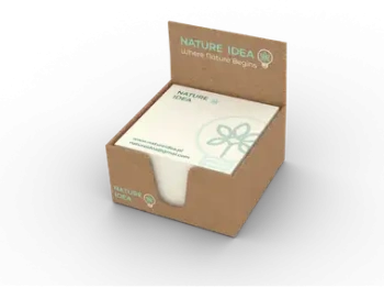 Notesy w kostce w kartoniku EKO