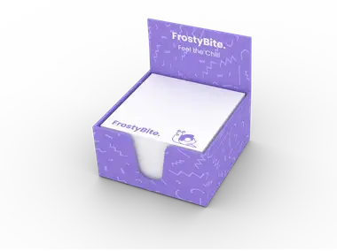 Notesy w kostce w kartoniku