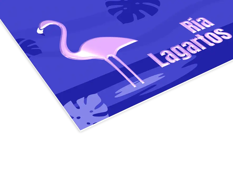 Pocztówki Premium - lakier wybiórczy UV 3D