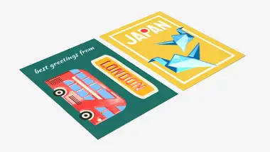 Pocztówki premium lakier uv 3D, najlepsza jakość