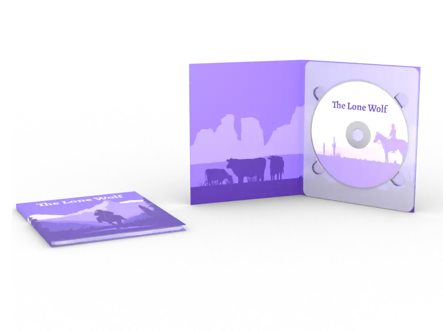 DigiPaki DVD4P jednołamowe z nadrukiem