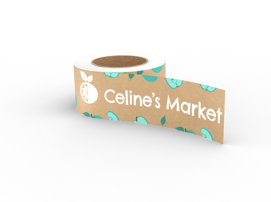 Taśmy papierowe EKO z nadrukiem