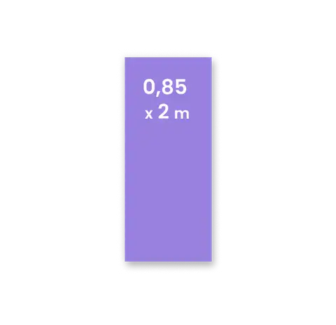Roll up format 0,85 x 2 m