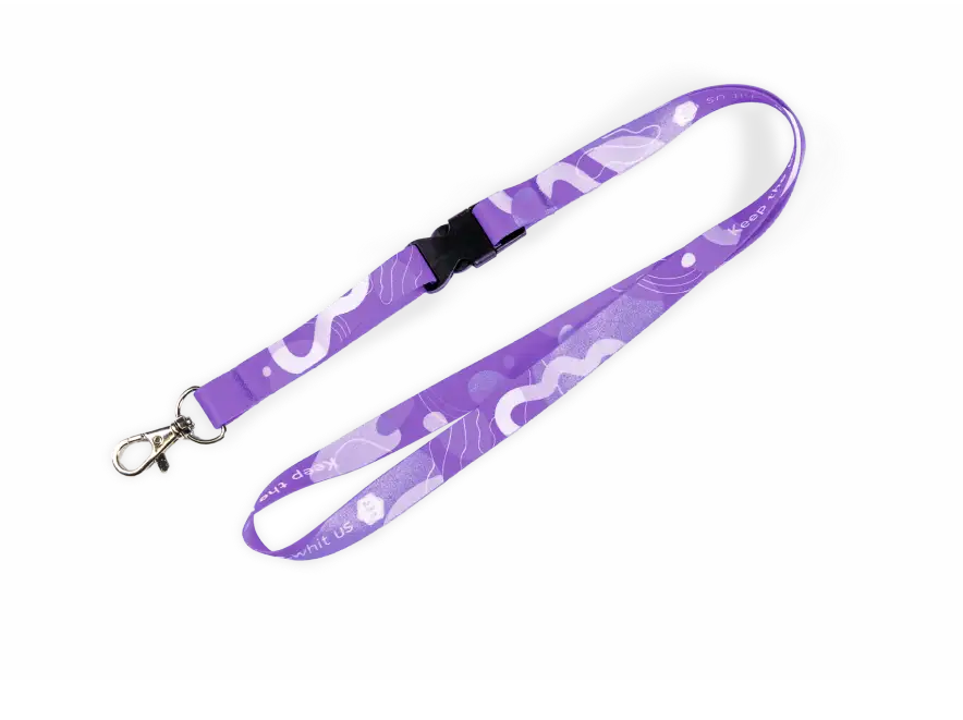 smycze reklamowe z klamra