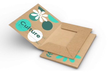 Teczki A4 z trzema skrzydełkami EKO