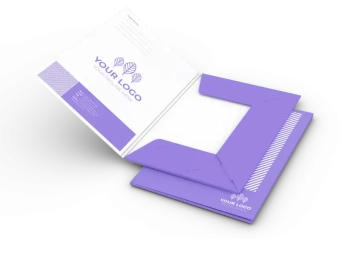 Teczki A4 z trzema skrzydełkami