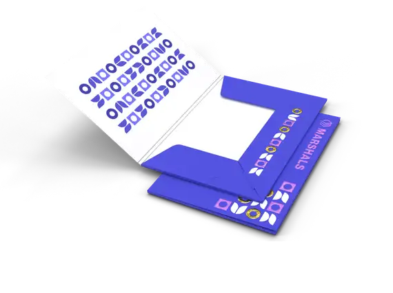 Teczki A4 z trzema skrzydełkami Premium