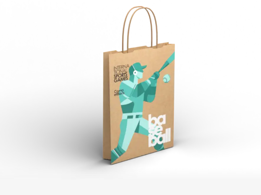 Torby papierowe Kraft beżowe