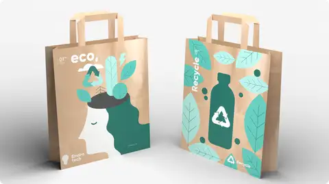 Torby eko - ekologiczny papier