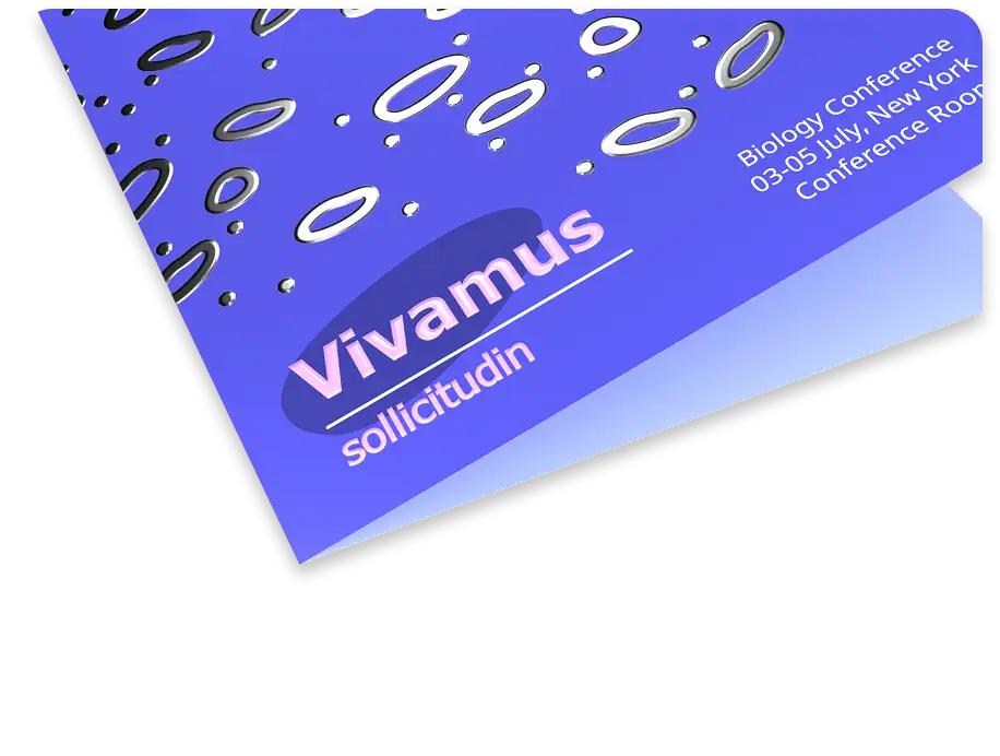 Ulotki składane Premium - lakier wybiórczy UV + srebrzenie 3D