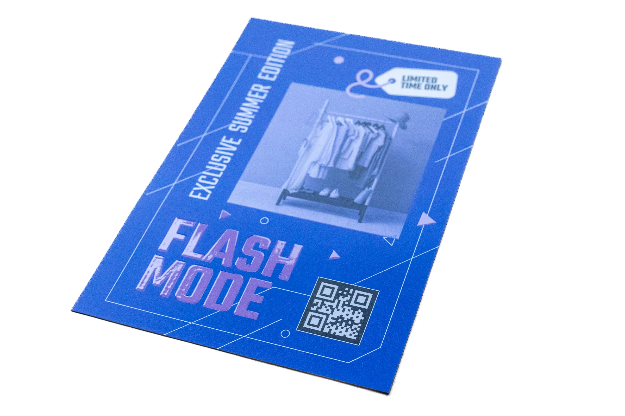 Ulotki reklamowe Premium - lakier wybiórczy UV 3D