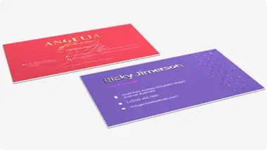 Wizytówki Premium - lakier wybiórczy UV złocenie srebrzenie 3D