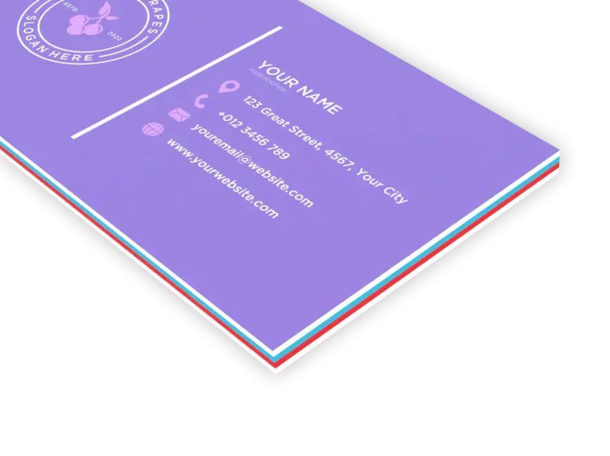 Wizytówki MultiLoft 4 warstwy