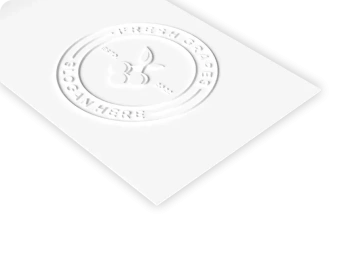 Wizyt&oacute;wki tłoczone (z tłoczeniem)