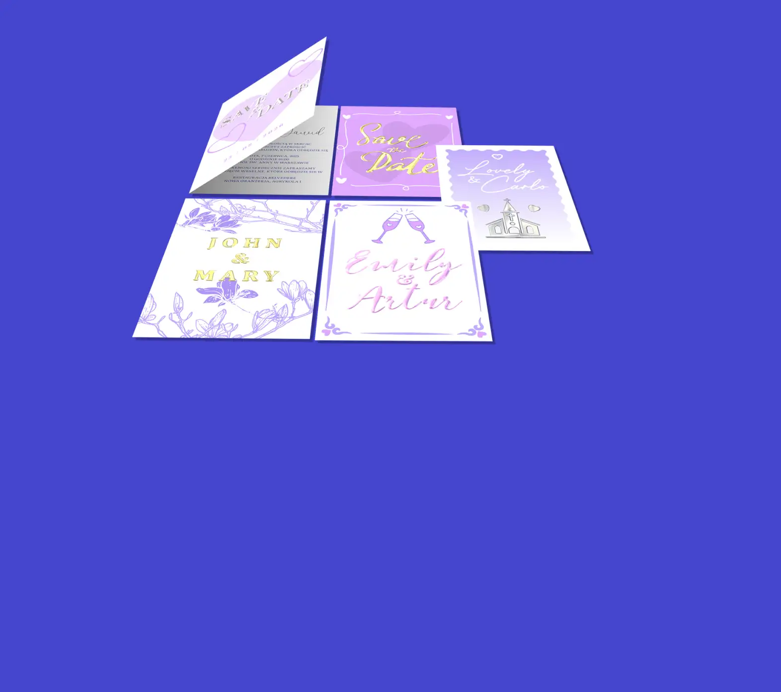 Zaproszenia Premium, najlepsza jakość