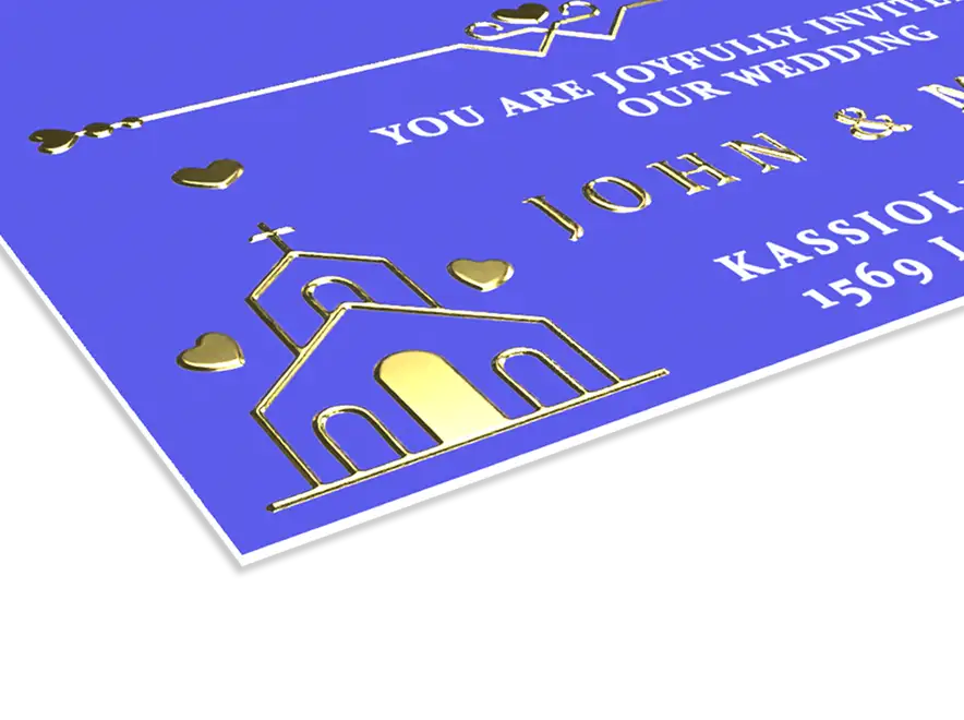 Zaproszenia Premium - lakier, złocenie, srebrzenie... 3D, najlepsza jakość