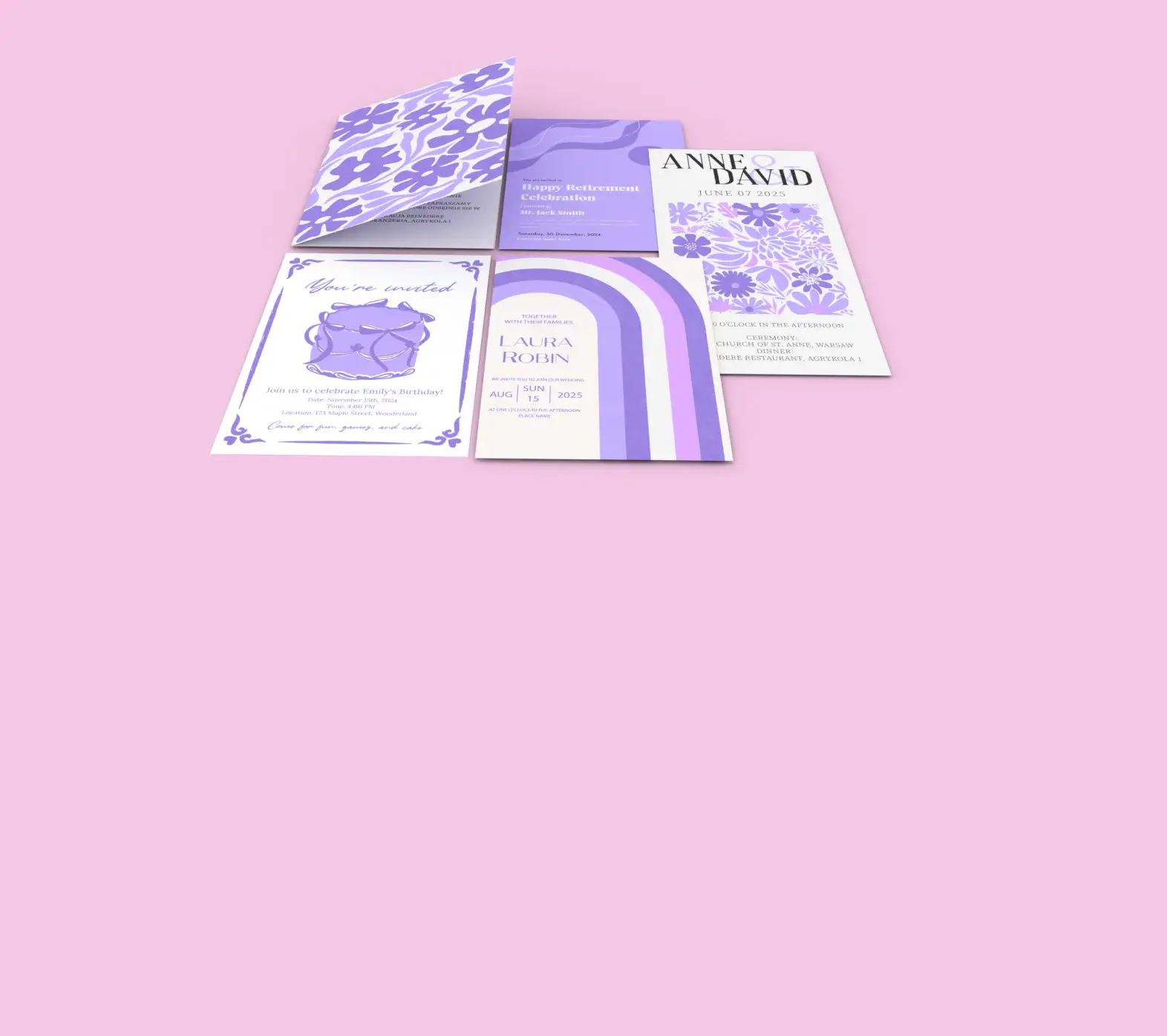 Zaproszenia dla firm