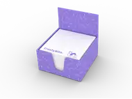 Notesy w kostce w kartoniku