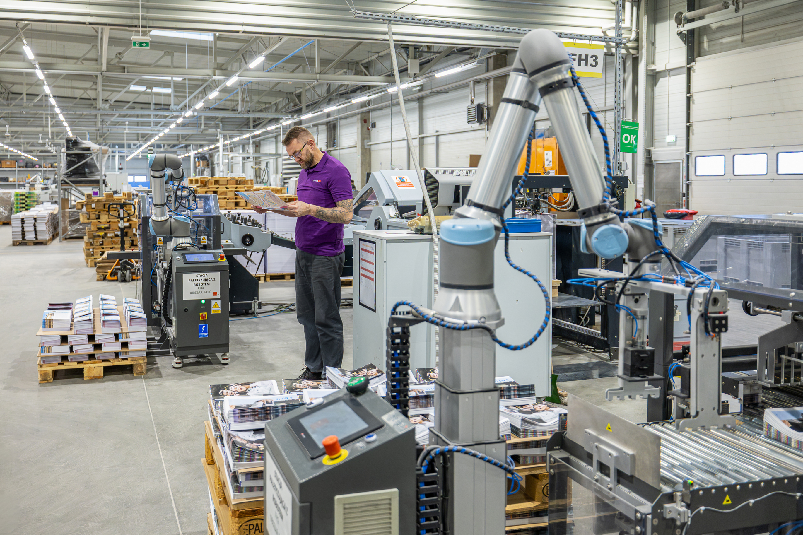 Introligatornia DrukujSam - procesy off-line