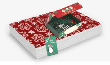 Pudełko na produkty + metki papierowe + papier pakowy