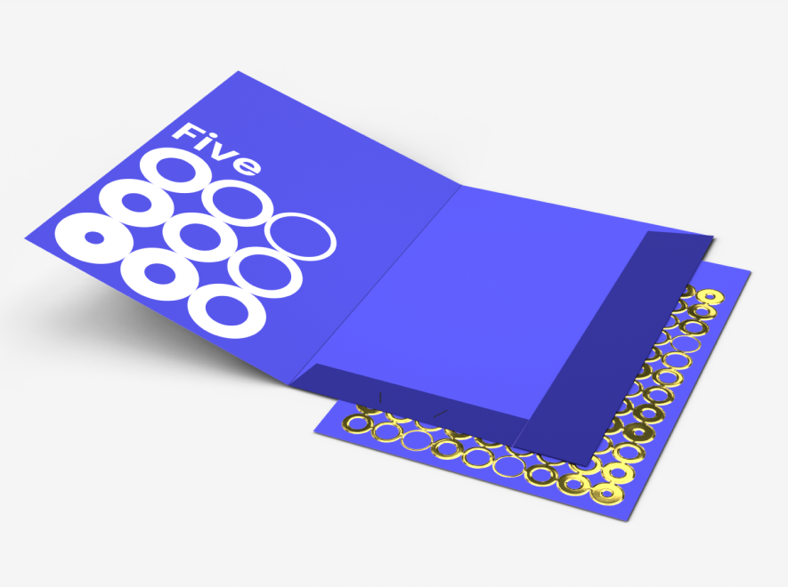 Teczki A4 klasyczne Premium 3D