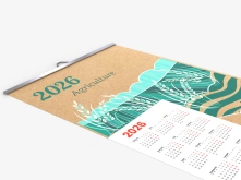 Kalendarze listwowane EKO