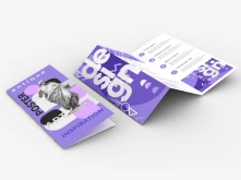 Ulotki reklamowe dla firm z własnym logo składane