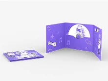 Personalizowane opakowania na płyty UniPaki CD6P dwułamowe