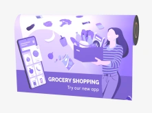 Folie z czarnym klejem